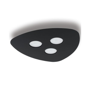 Lampa sufitowa ORGANIC BLACK III czarna 8302 Nowodvorski Lighting