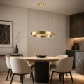 Lampa wisząca CIRCLE 60 LED mosiądz szczotkowany 60 cm ST-8848-60 brass Step into Design