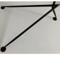 Lampa podłogowa CRANE-3F czarna 210 cm F8703 Step into Design