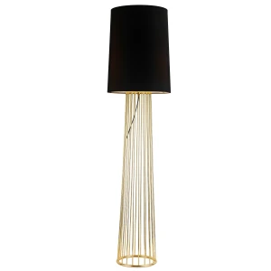 Lampa podłogowa FILO-2 czarno - złota 156 cm MF1236 Step into Design