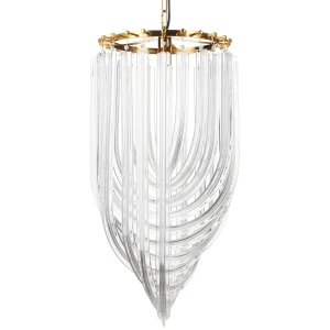 Lampa wisząca WAVE złota 40 cm DP0339-400 gold Step into Design