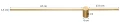 Lampa ścienna SPARO LED złota 100 cm ST-10669W2 gold Step into Design