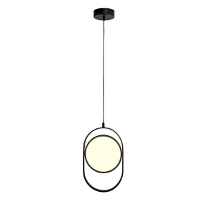 Lampa wisząca ELIPSE M LED czarna 45 cm 60217A-M Step into Design