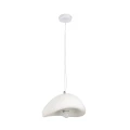 Lampa wisząca STONE biała 30 cm DN426-300 Step into Design