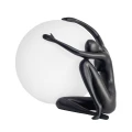 Lampa stołowa WOMAN-1 czarna 47 cm ST-6020-A black Step into Design