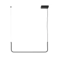 Lampa wisząca MINIMA-1 LED czarna 80 cm MP0095-L80 Step into Design
