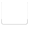Lampa wisząca MINIMA-1 LED czarna 80 cm MP0095-L80 Step into Design