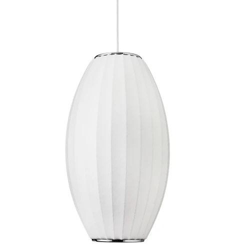 Lampa wisząca SILK BARREL biała 60 cm ST-2335-30 Step into Design