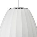 Lampa wisząca SILK BARREL biała 60 cm ST-2335-30 Step into Design