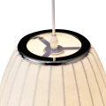 Lampa wisząca SILK BARREL biała 60 cm ST-2335-30 Step into Design