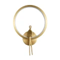 Lampa ścienna LED AMICI RING LED złota 27 cm ST-B3607 gold Step into Design
