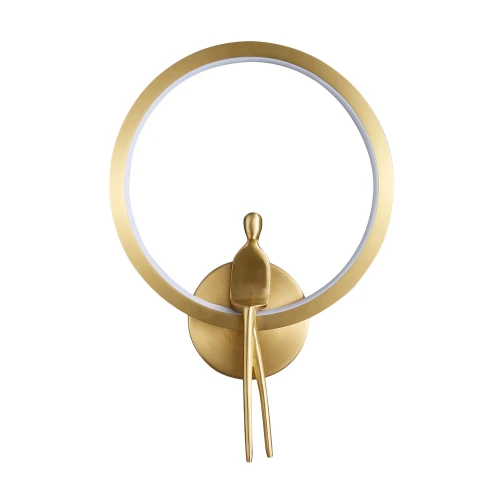 Lampa ścienna LED AMICI RING LED złota 27 cm ST-B3607 gold Step into Design