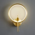 Lampa ścienna LED AMICI RING LED złota 27 cm ST-B3607 gold Step into Design