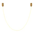 Lampa wisząca SNAKE LED 300 cm - elastyczny przewód LED, 3000K, złote uchwyty MD1021-3 gold Step into Design