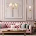 Lampa ścienna DARLING złota 53 cm-nowoczesny design ST-9501W GOLD Step into Design
