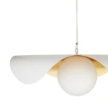Lampa wisząca ENZO biało złota 60 cm ST-F22020601-D60 white Step into Design