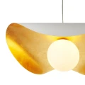 Lampa wisząca ENZO biało złota 60 cm ST-F22020601-D60 white Step into Design