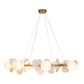 Lampa wisząca CHIC biało złota 105 cm - nowoczesna lampa do salonu ST-DL-2969 Step into Design