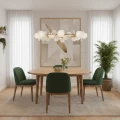 Lampa wisząca CHIC biało złota 105 cm - nowoczesna lampa do salonu ST-DL-2969 Step into Design