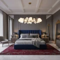 Lampa wisząca CHIC biało złota 105 cm - nowoczesna lampa do salonu ST-DL-2969 Step into Design