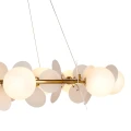 Lampa wisząca CHIC biało złota 105 cm - nowoczesna lampa do salonu ST-DL-2969 Step into Design