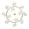 Lampa wisząca CHIC biało złota 105 cm - nowoczesna lampa do salonu ST-DL-2969 Step into Design