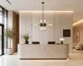 Lampa wisząca QUADRO-12 LED czarna RH115-12P amber Step into Design