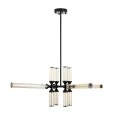 Lampa wisząca QUADRO-12 LED czarna RH115-12P amber Step into Design