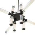 Lampa wisząca QUADRO-12 LED czarna RH115-12P amber Step into Design