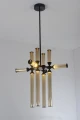 Lampa wisząca QUADRO-12 LED czarna RH115-12P amber Step into Design