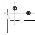 Lampa wisząca O-LINE L-4 LED czarna 110 cm ST-1691L-4 BLACK Step into Design