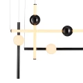Lampa wisząca O-LINE L-4 LED czarna 110 cm ST-1691L-4 BLACK Step into Design