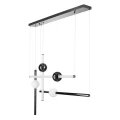 Lampa wisząca O-LINE L-4 LED czarna 110 cm ST-1691L-4 BLACK Step into Design