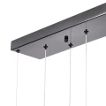 Lampa wisząca O-LINE L-4 LED czarna 110 cm ST-1691L-4 BLACK Step into Design