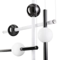 Lampa wisząca O-LINE L-4 LED czarna 110 cm ST-1691L-4 BLACK Step into Design