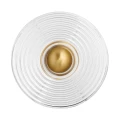 Lampa ścienna DROP biało złota 45 cm ST-X007W Step into Design