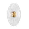 Lampa ścienna DROP biało złota 45 cm ST-X007W Step into Design