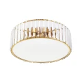 Plafon LED MAGIA-40 okrągły 40 cm - złoty kryształowy, styl glamour ST-D8801C-R40-MAGIA Step into Design