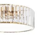 Plafon LED MAGIA-40 okrągły 40 cm - złoty kryształowy, styl glamour ST-D8801C-R40-MAGIA Step into Design
