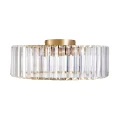 Plafon LED MAGIA-40 okrągły 40 cm - złoty kryształowy, styl glamour ST-D8801C-R40-MAGIA Step into Design