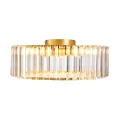 Plafon LED MAGIA-40 okrągły 40 cm - złoty kryształowy, styl glamour ST-D8801C-R40-MAGIA Step into Design