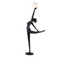 Lampa podłogowa WOMAN BALLERINA czarna 210 cm F9221 Step into Design