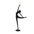 Lampa podłogowa WOMAN BALLERINA czarna 210 cm F9221 Step into Design