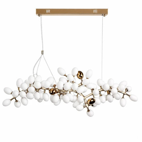 Lampa wisząca CHIC biało złota 105 cm - nowoczesna lampa do salonu ST-2601-150 Step into Design