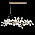 Lampa wisząca CHIC biało złota 105 cm - nowoczesna lampa do salonu ST-2601-150 Step into Design