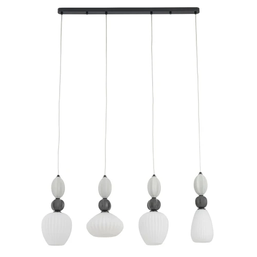 Lampa wisząca CORALS zwisy na listwie dekoracyjne klosze 4xE27 do salonu 11976 Nowodvorski