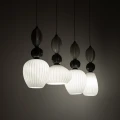Lampa wisząca CORALS zwisy na listwie dekoracyjne klosze 4xE27 do salonu 11976 Nowodvorski