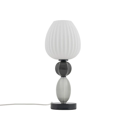 Lampa stołowa CORALS do sypialni szklany klosz ceramika 11978 Nowodvorski
