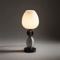 Lampa stołowa CORALS do sypialni szklany klosz ceramika 11978 Nowodvorski