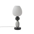 Lampa stołowa CORALS do sypialni szklany klosz ceramika 11978 Nowodvorski